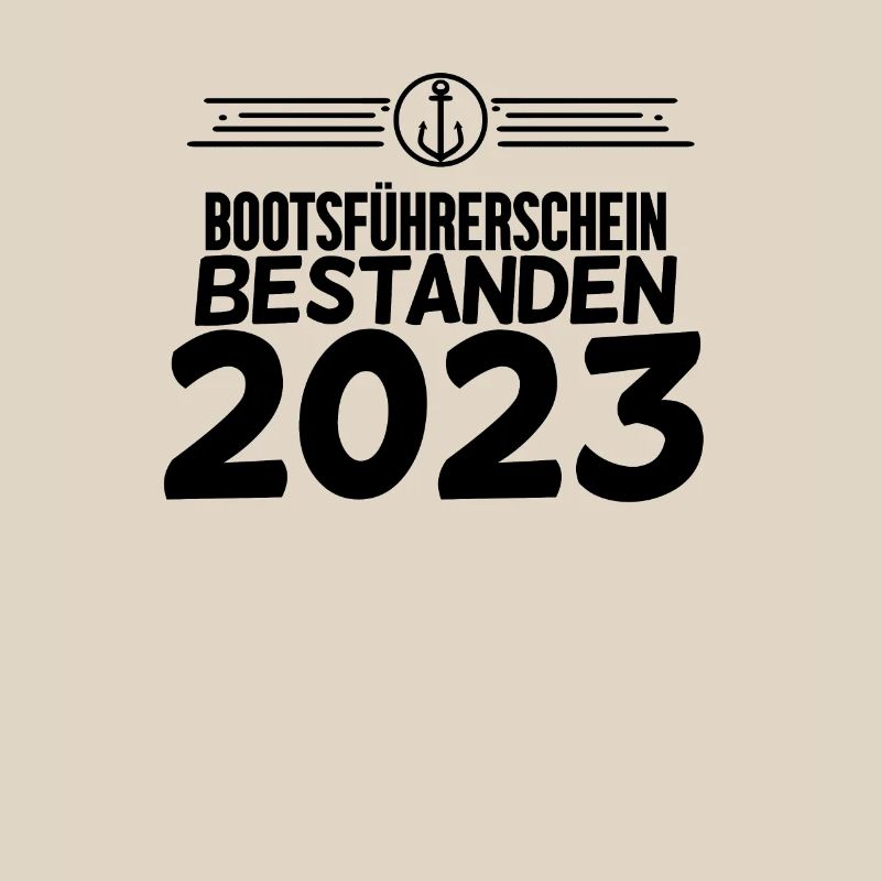 Bootsführerschein 2023 Motorboot Geschenk