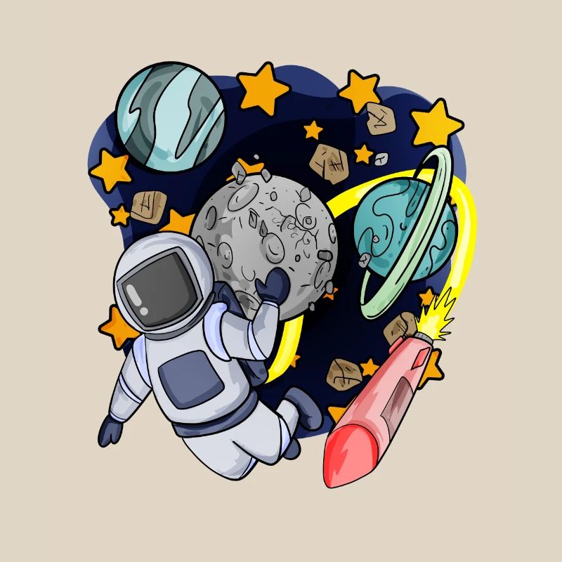Astronaute dans l’espace