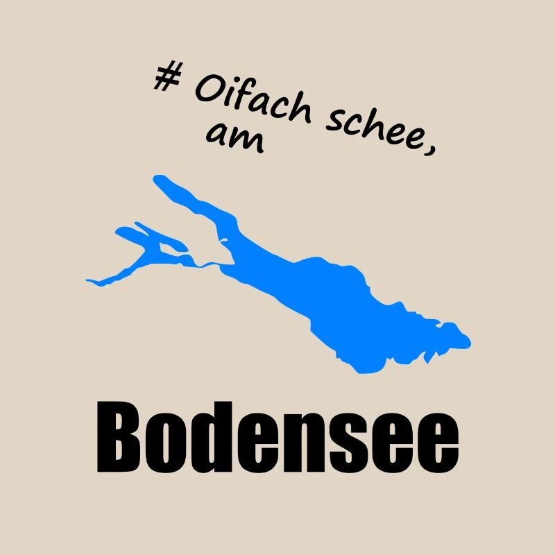 # Oifach schee, am Bodensee