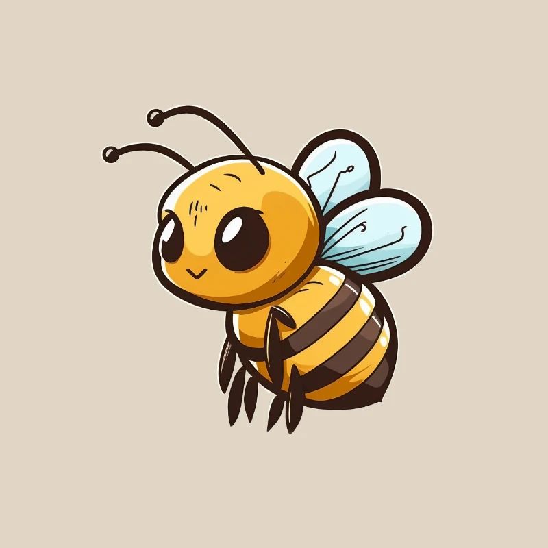 Cute Comic Bee