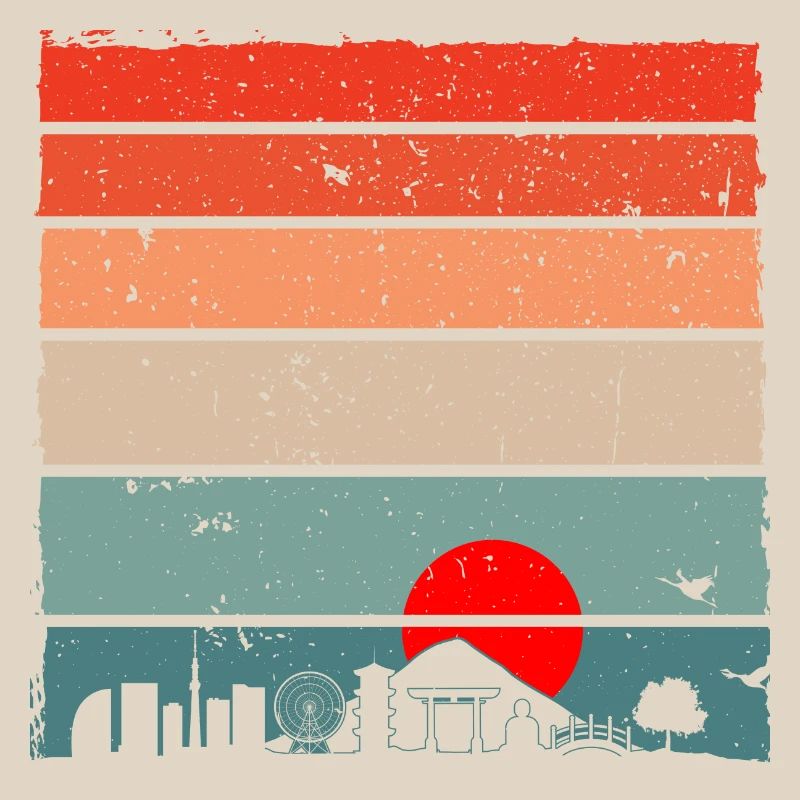 Sunset Torii Skyline