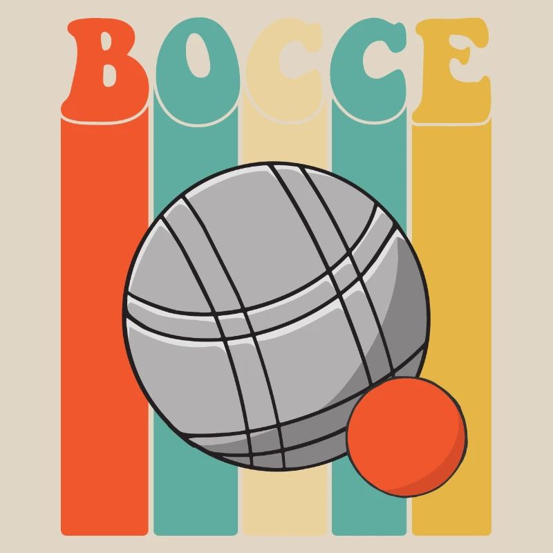 Bocce Saying Bocce Ball avec Jack Bocci Game Bocce