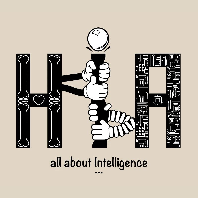Human vs Artificial Intelligence KI