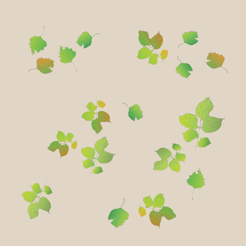 Spring Leaves Pattern