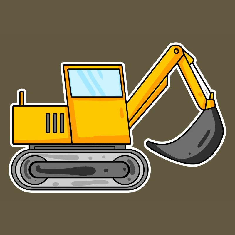 Excavator Construction Site Excavator Driver