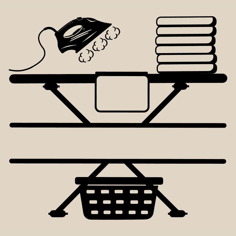 Steam iron iron paste and text banner