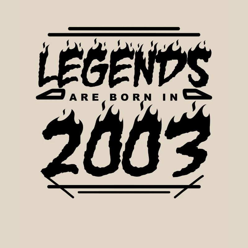 Légende 2003 - Année 2003 - Année de construction 2003