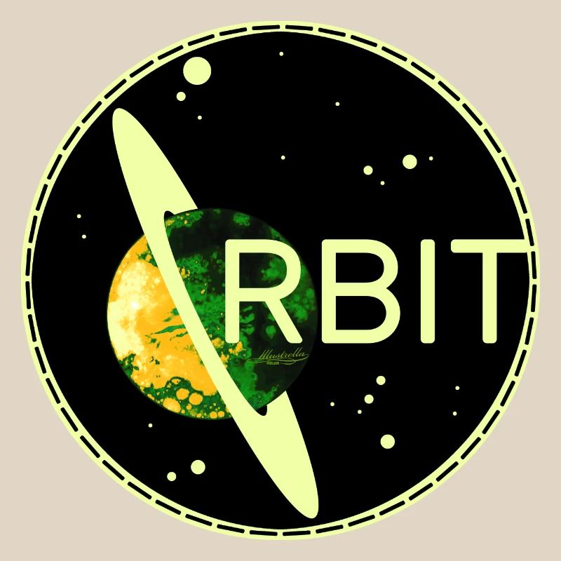 Saturne orbite planète orbite spatiale univers des années 70