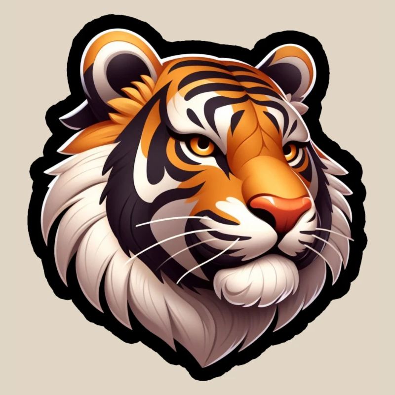 Tiger Head Comic