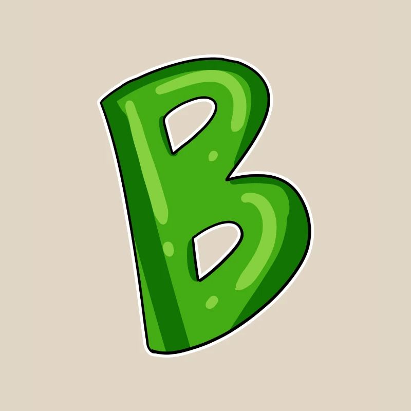 point B - point initial B