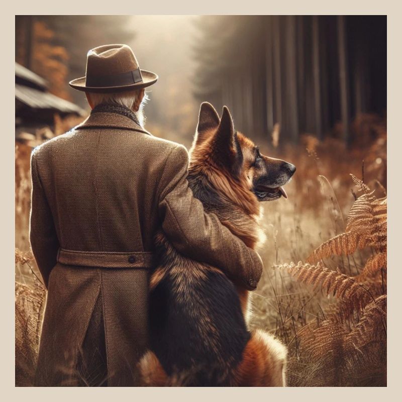 German Shepherd Art