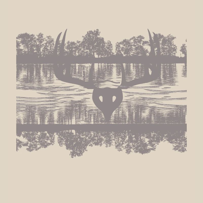 Reflets de la faune Conception de la silhouette