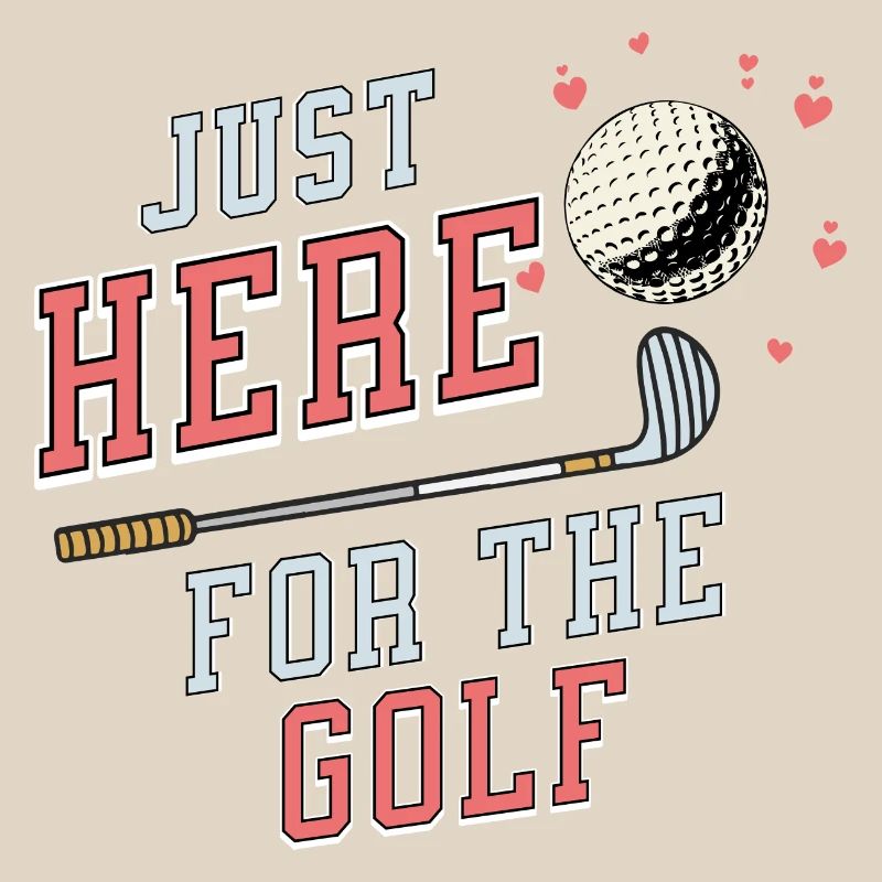 Conception de motivation pour le golf pour les amateurs de golf