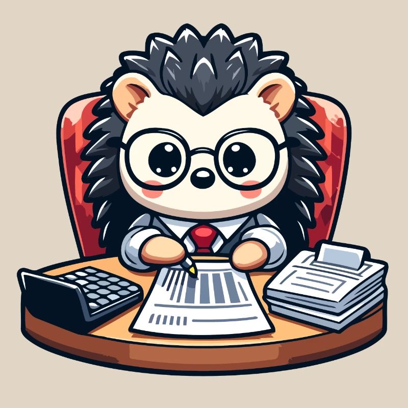 Hérisson comptable : la bestiole calculatrice
