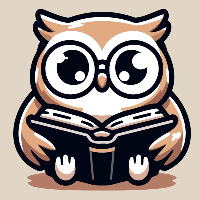 Wise Owl Reader Bookish Charm