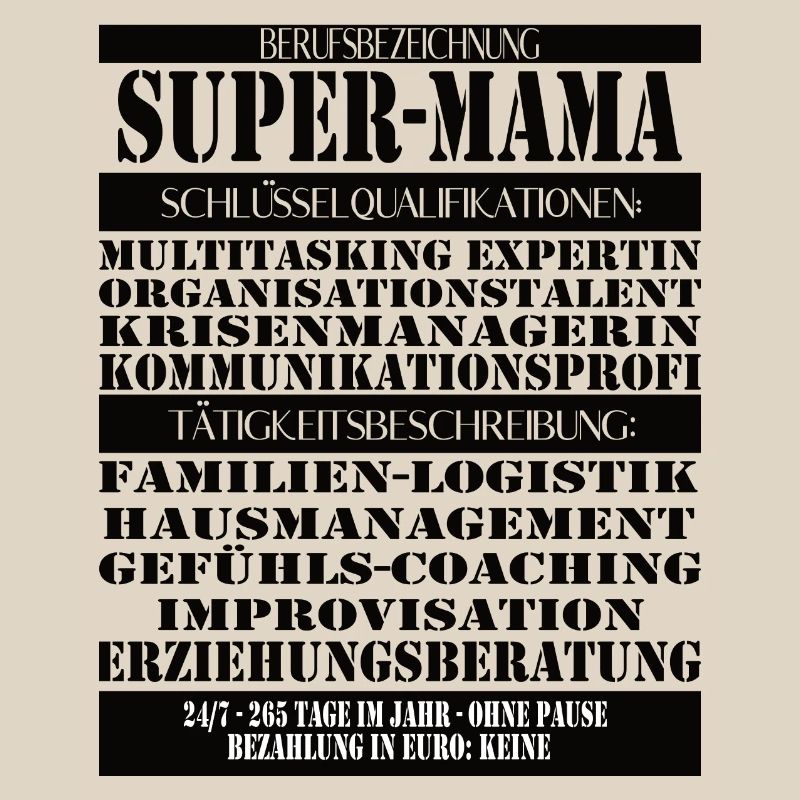 Super Mama – Multitasking without a break