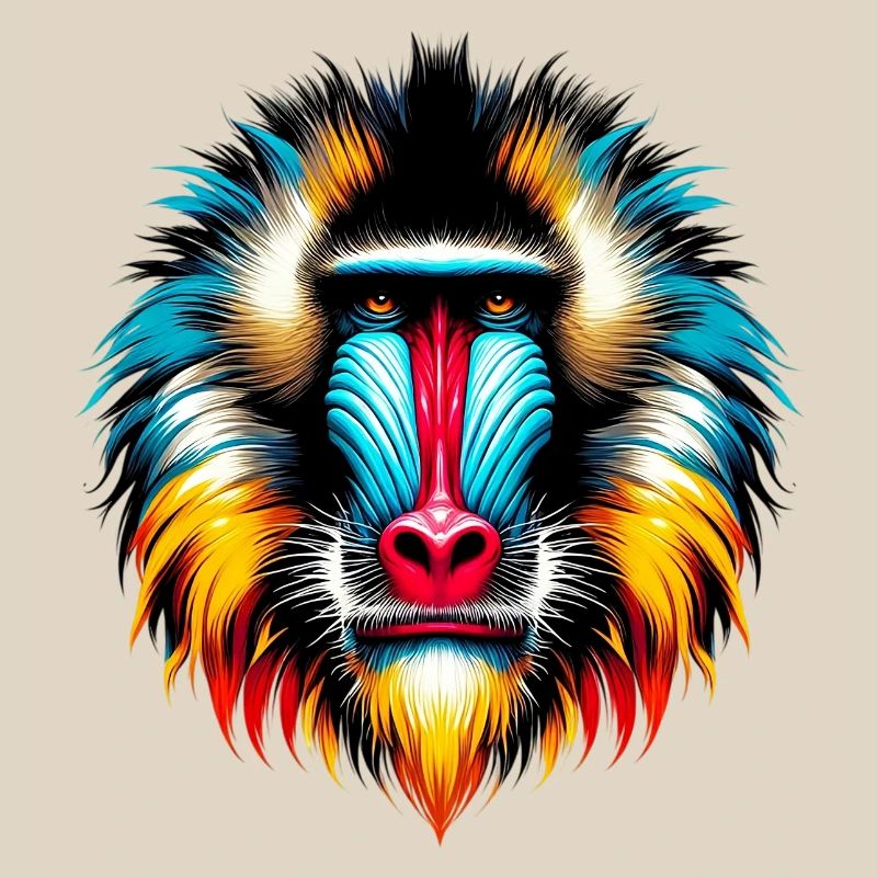 Mandrill Monkey