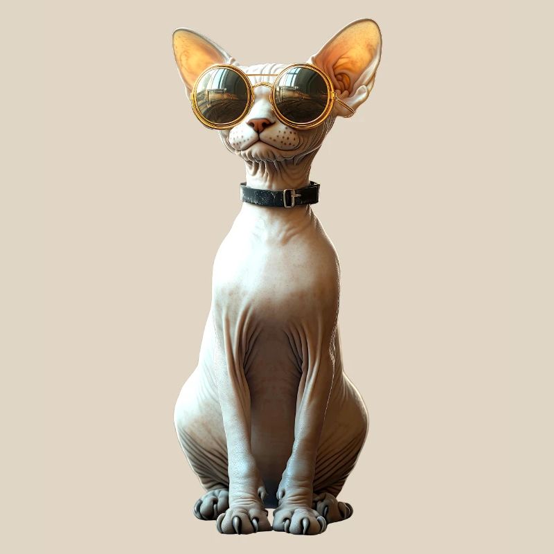 Chat Sphynx Chat Sphynx Chat Canadien Mignon Sphinx