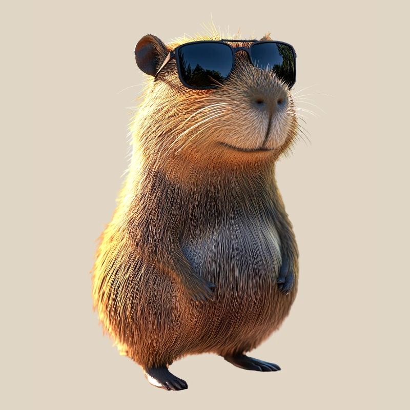 Capybara Be Capy Capybara Funny Capybara