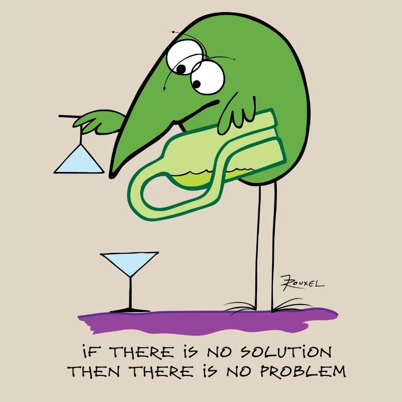 S’il n’y a pas de solution... (version anglaise)