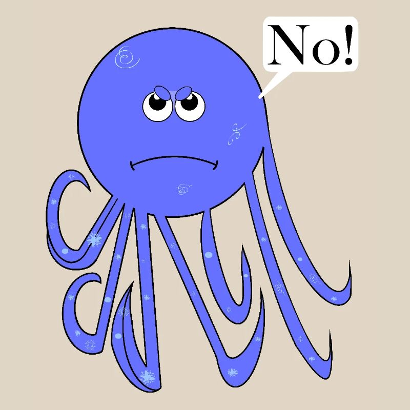 Statement No Squid, No Fun Comic, No