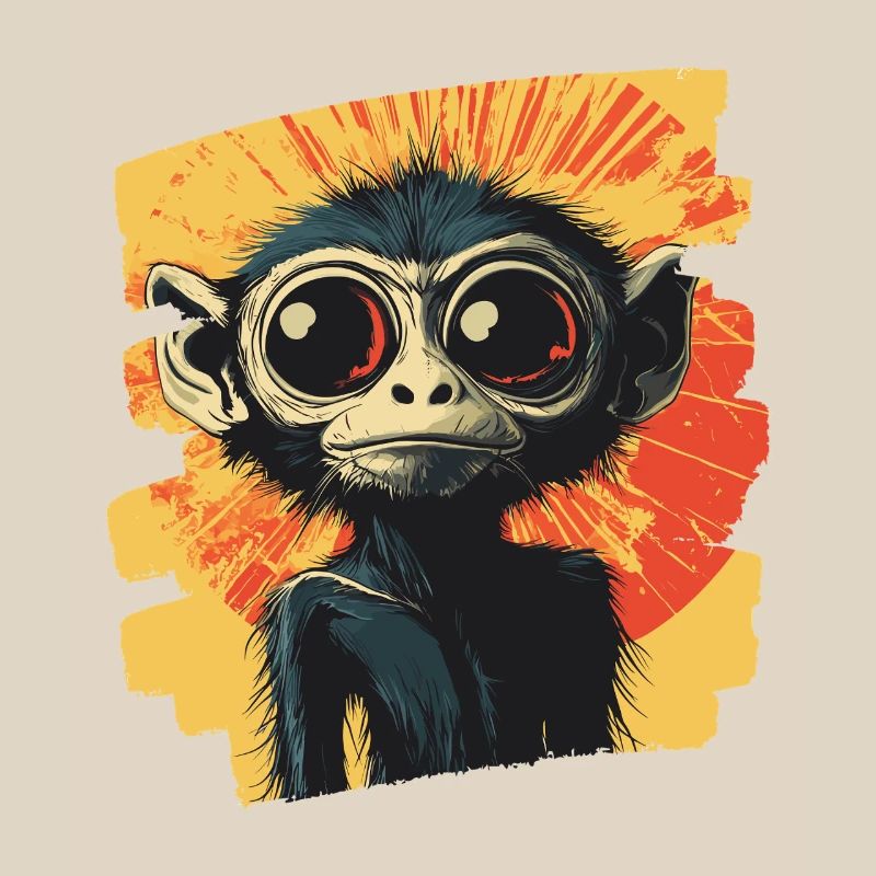Spider Monkey Retro