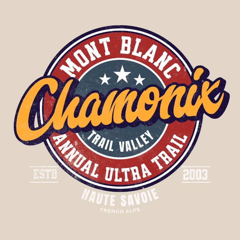 Mont Blanc Ultra Trail Chamonix Trail Patch