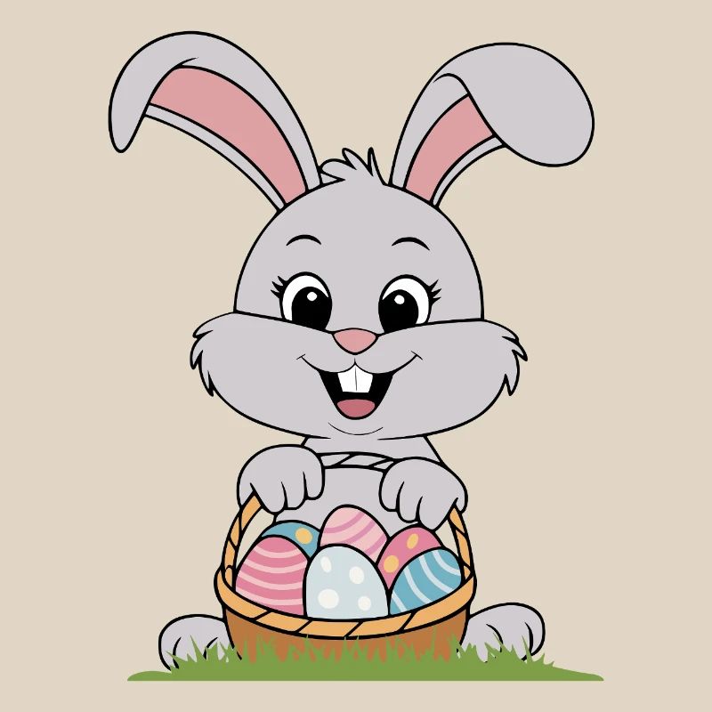 Cute Easter Rabbit