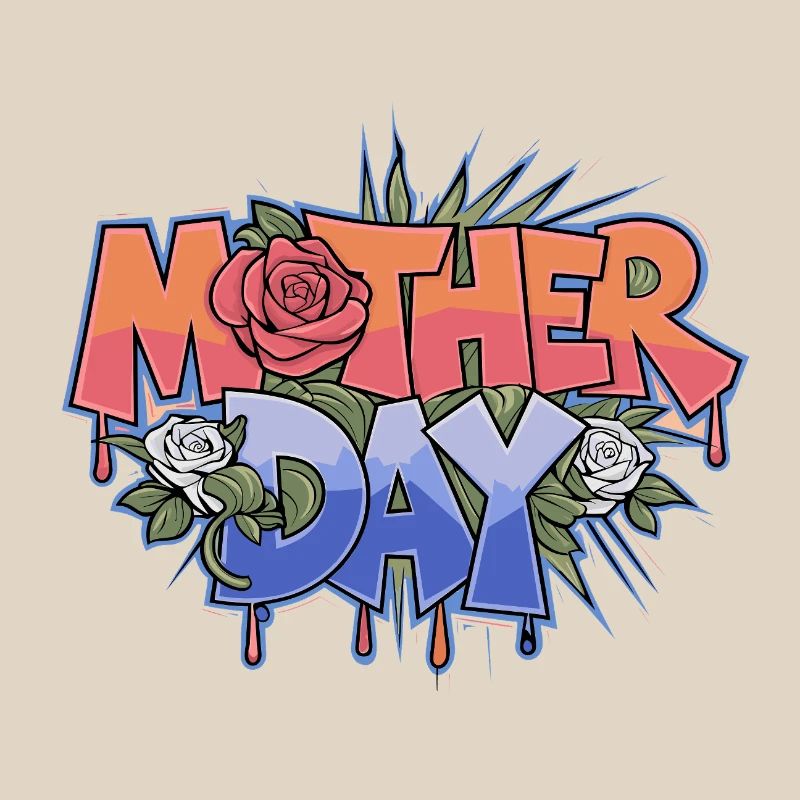 Graffiti zum Muttertag