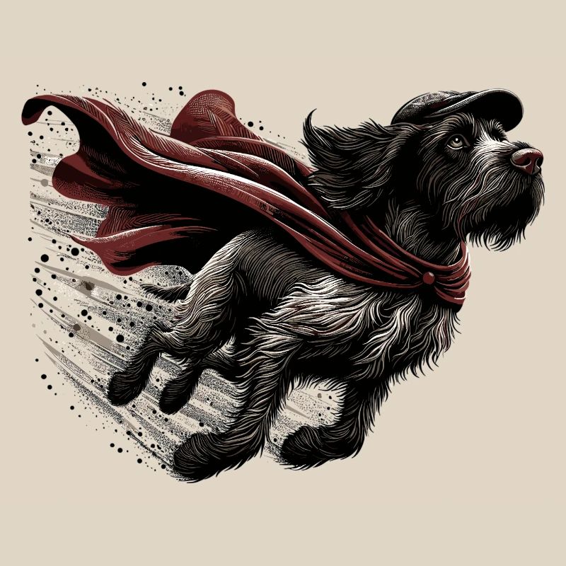 Super Dog German Wirehaired DD Pointer Gift