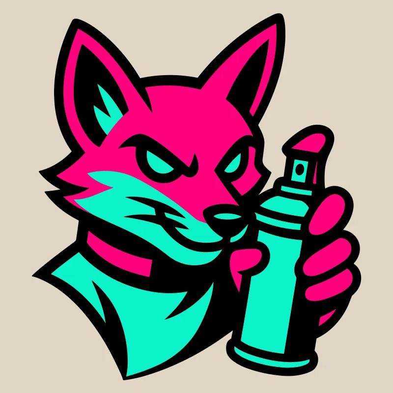 Graffiti Fox