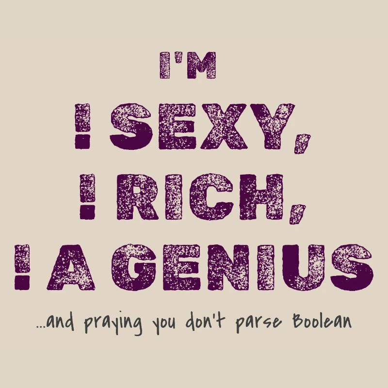 Boolean Logic Joke – Programmer Humor Tee