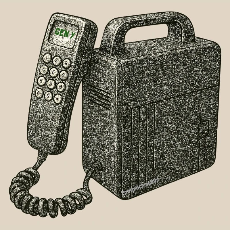 Nostalgiczny telefon