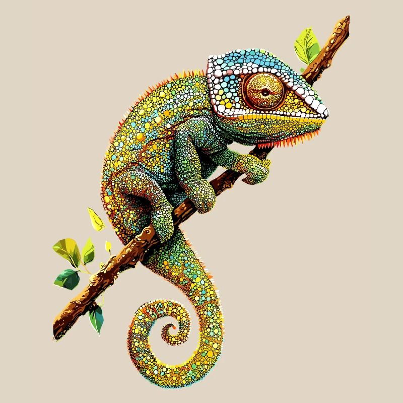 Chameleon Lizard Reptile Chameleon Iguana Lizard