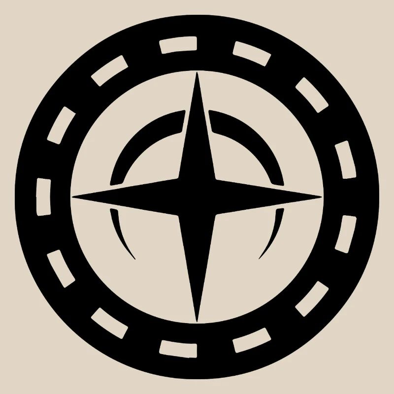 Celestial Compass Crop Circle Art