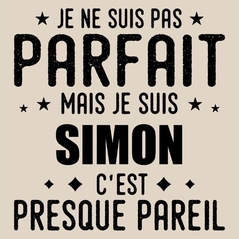 Simon: authentic, imperfect, top, perfection