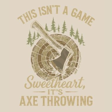 Questo non è un gioco, tesoro, è un lancio di asce