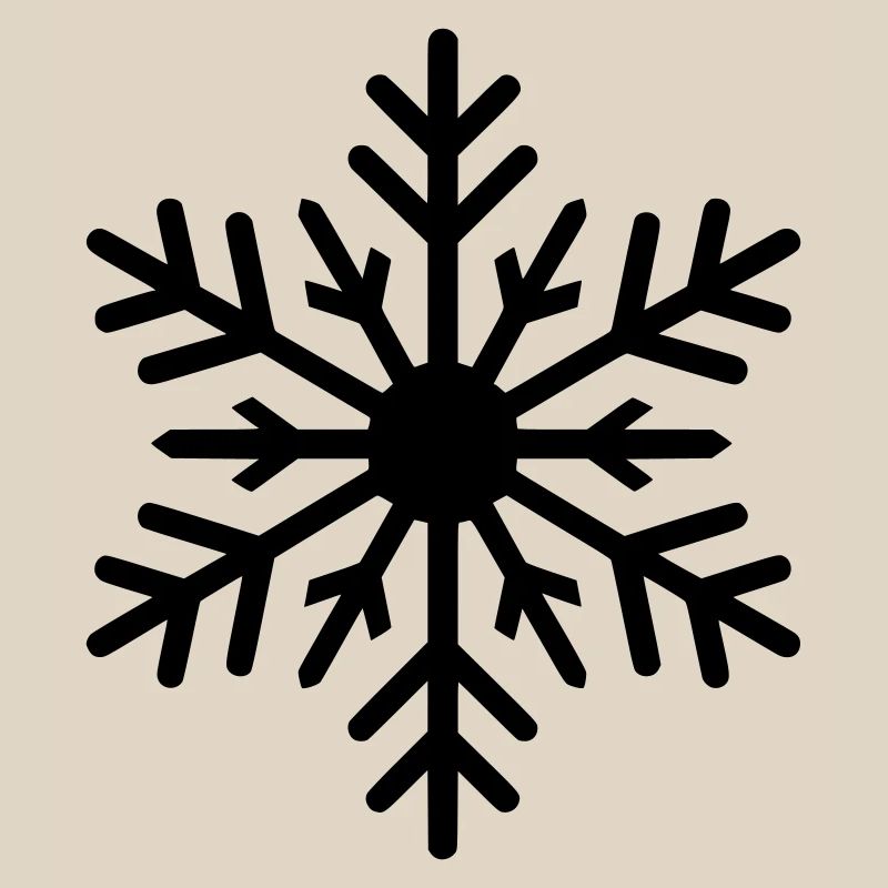 Flocon de neige, cristal de glace, couleur variable