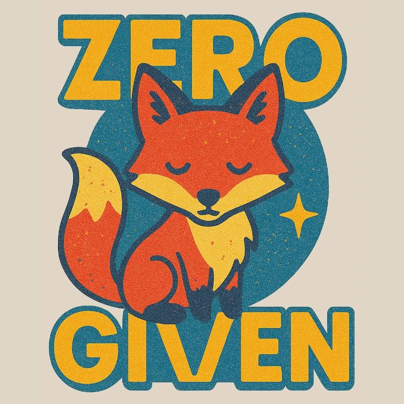Zero Fox mit Logo
