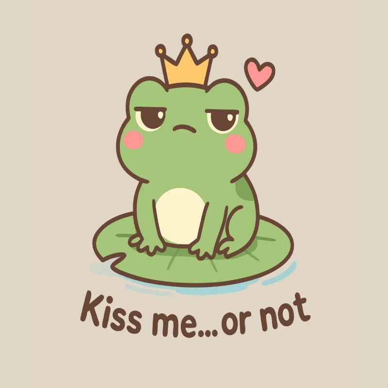 Kussfrosch König – Küss mich oder nicht
