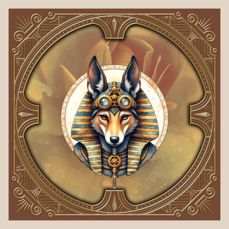 Steampunk Pharaoh Fox