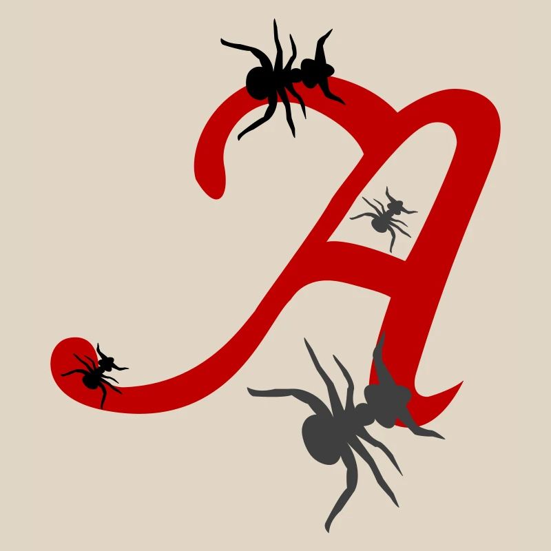 Buchstabe A Initiale