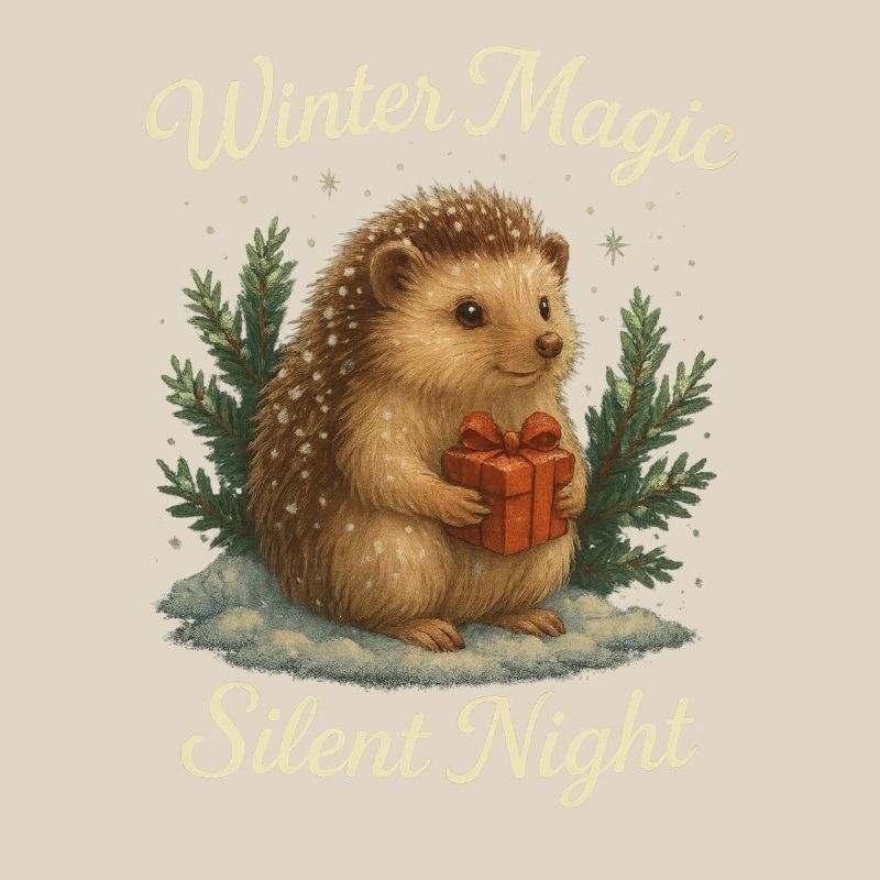 Winter Magic – Silent Night with Hedgehog