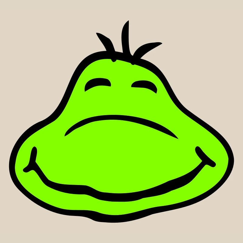 Frog Toad Smiles Funny Comic Happy Cute