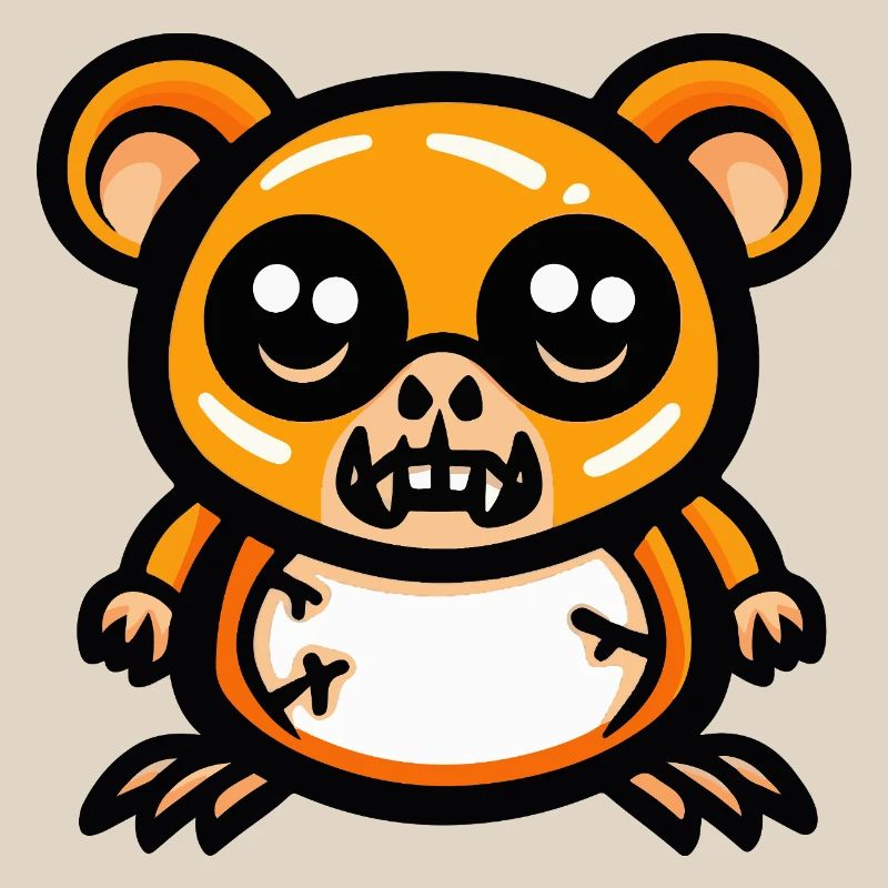 Hamster Halloween Comic Funny