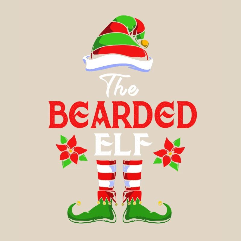 Elfe Elf Weihnachtsgeschenk Bart Bärtig Friseur