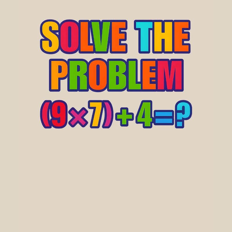 67 Meme, Solve the Problem Math Puzzle 