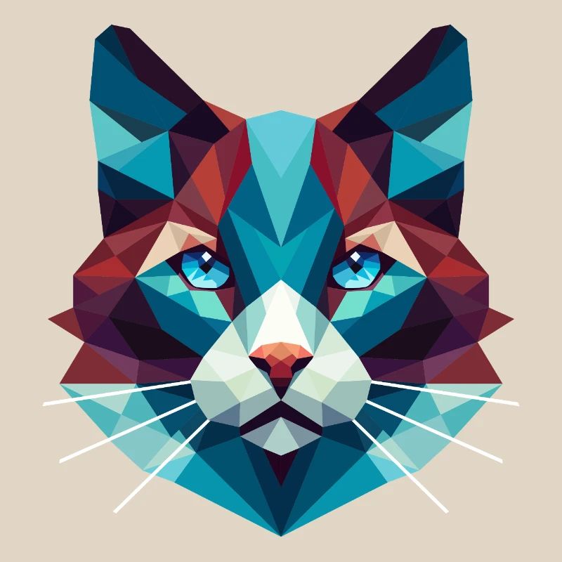 Cat Lowpoly