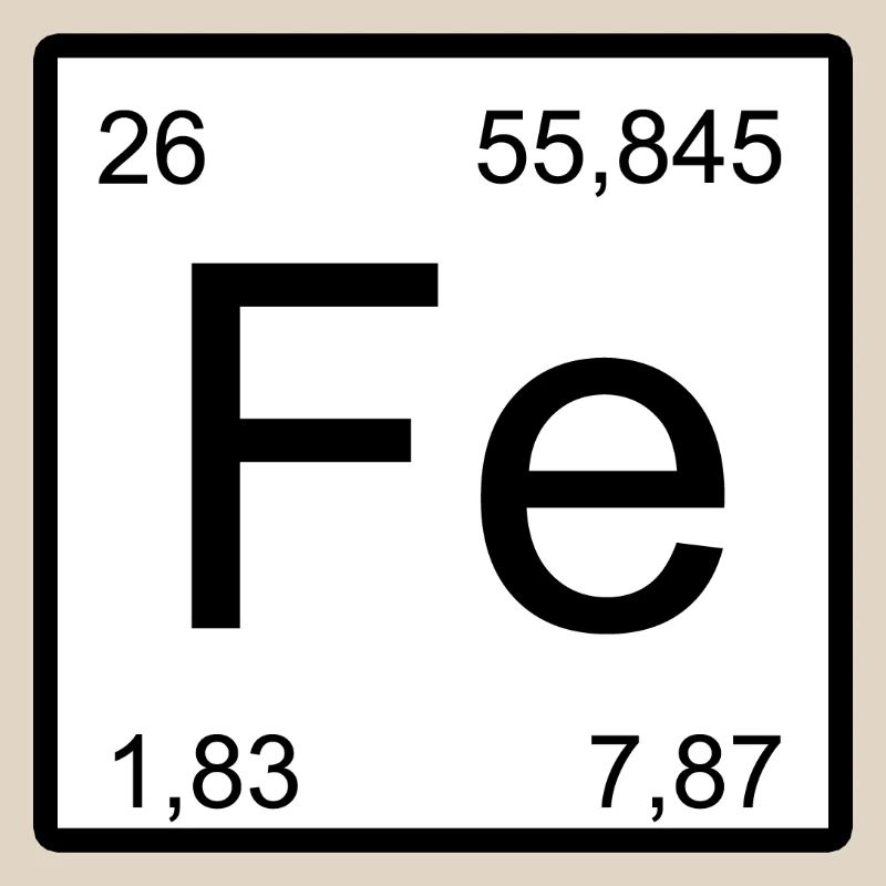 Fe Element Typography Minimal