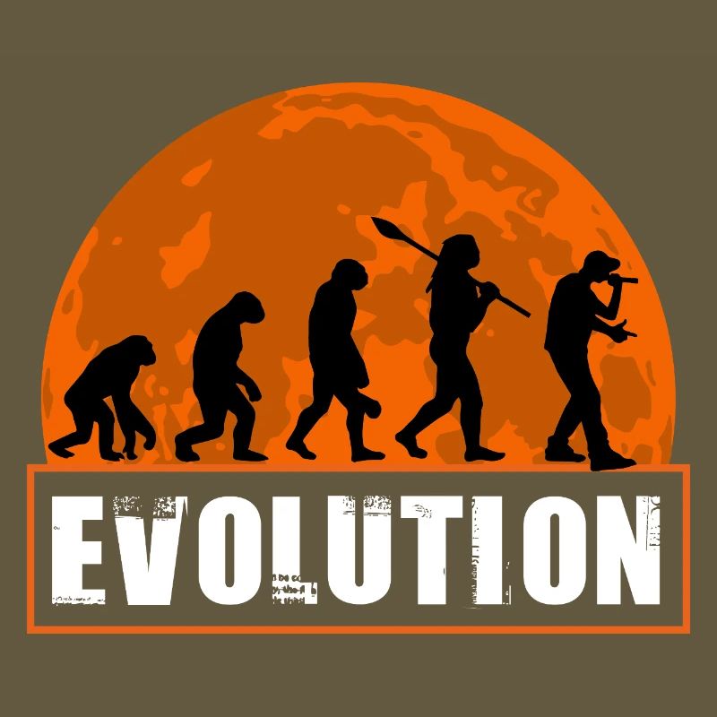 Funny Human Evolution Rapper